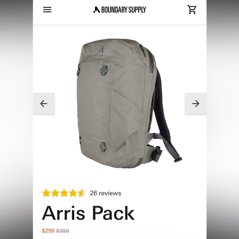 Boundary Supply Arris Pack-New